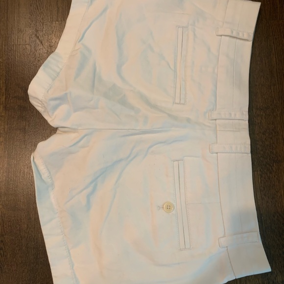 J. Crew White Chino Shorts - Picture 3 of 5